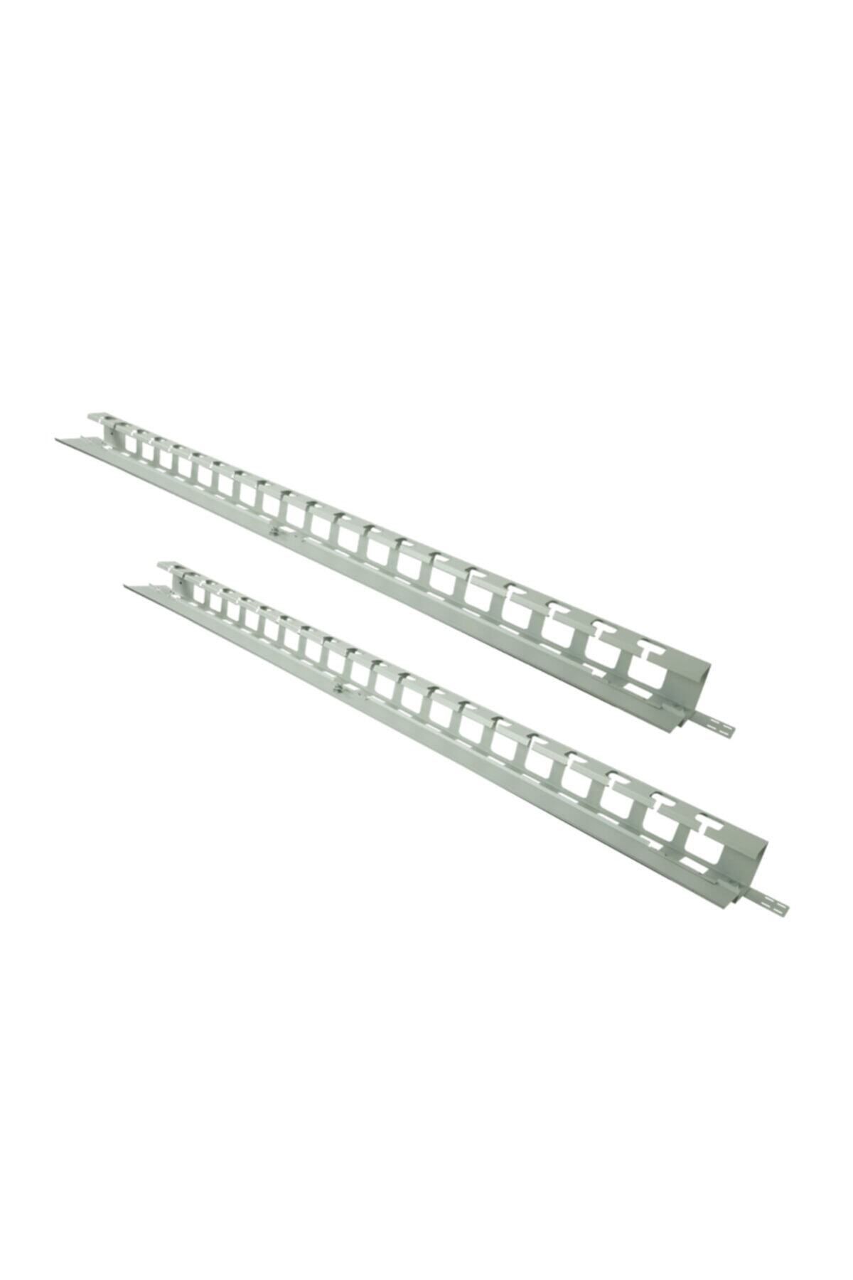 Canovate 26u 800mm Kabinler Için Dikey Kablo Düzenleyici Gri 2 Yıl Üretici Garantili Canovate 26u 800mm Kabinler Için Dikey Kablo Düzenleyici Gri 2 Yıl Üretici Garantili