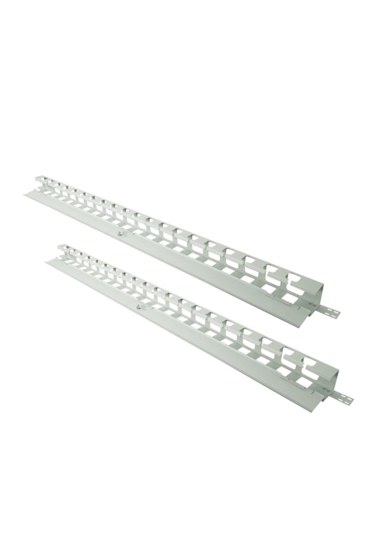 Canovate 26u 800mm Kabinler Için Dikey Kablo Düzenleyici Gri 2 Yıl Üretici Garantili Canovate 26u 800mm Kabinler Için Dikey Kablo Düzenleyici Gri 2 Yıl Üretici Garantili